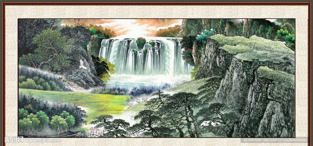 国画山水