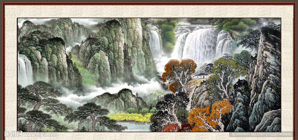 国画山水