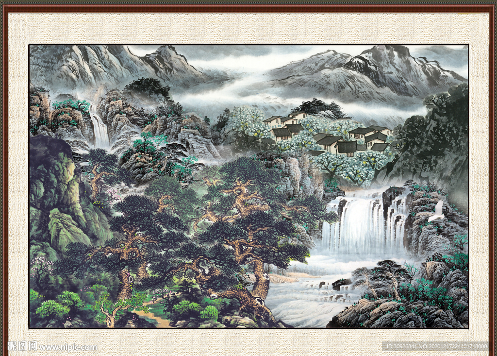 国画山水