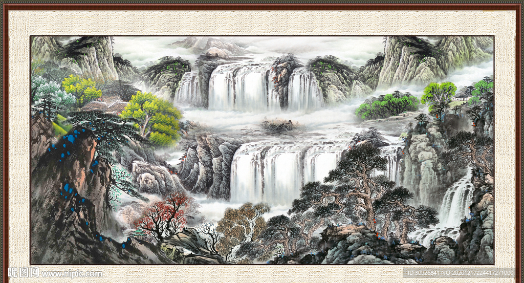国画山水