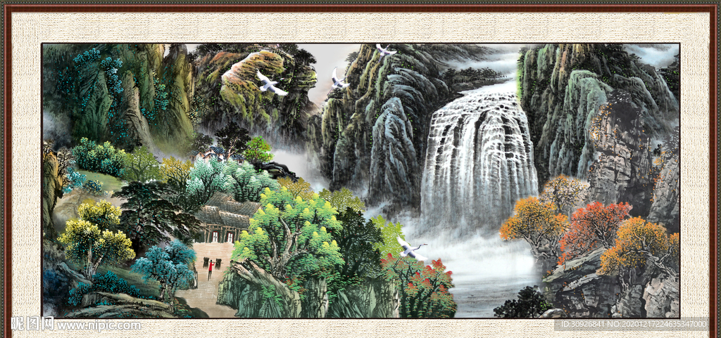 国画山水