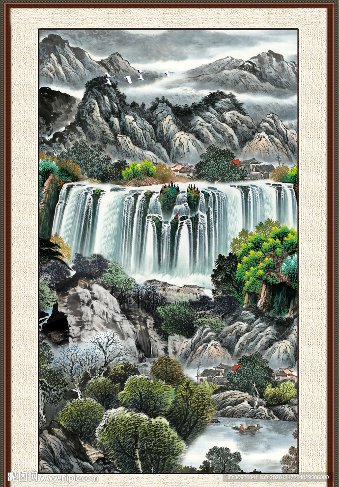 国画山水
