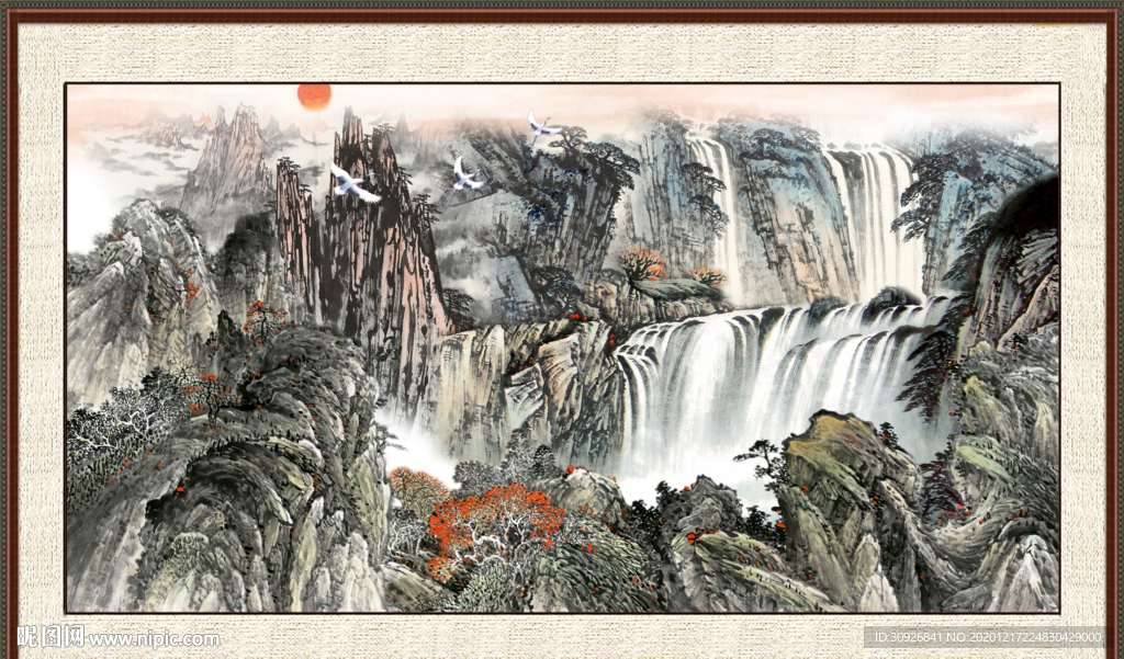 国画山水