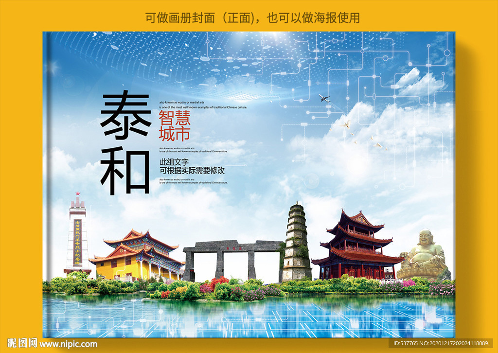 泰和智慧科技创新城市画册封面