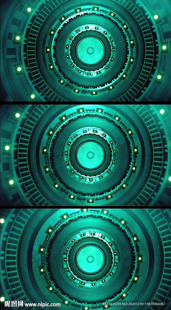 机械科幻片头开场素材