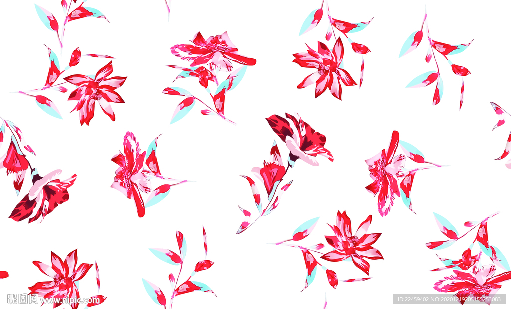 手绘花