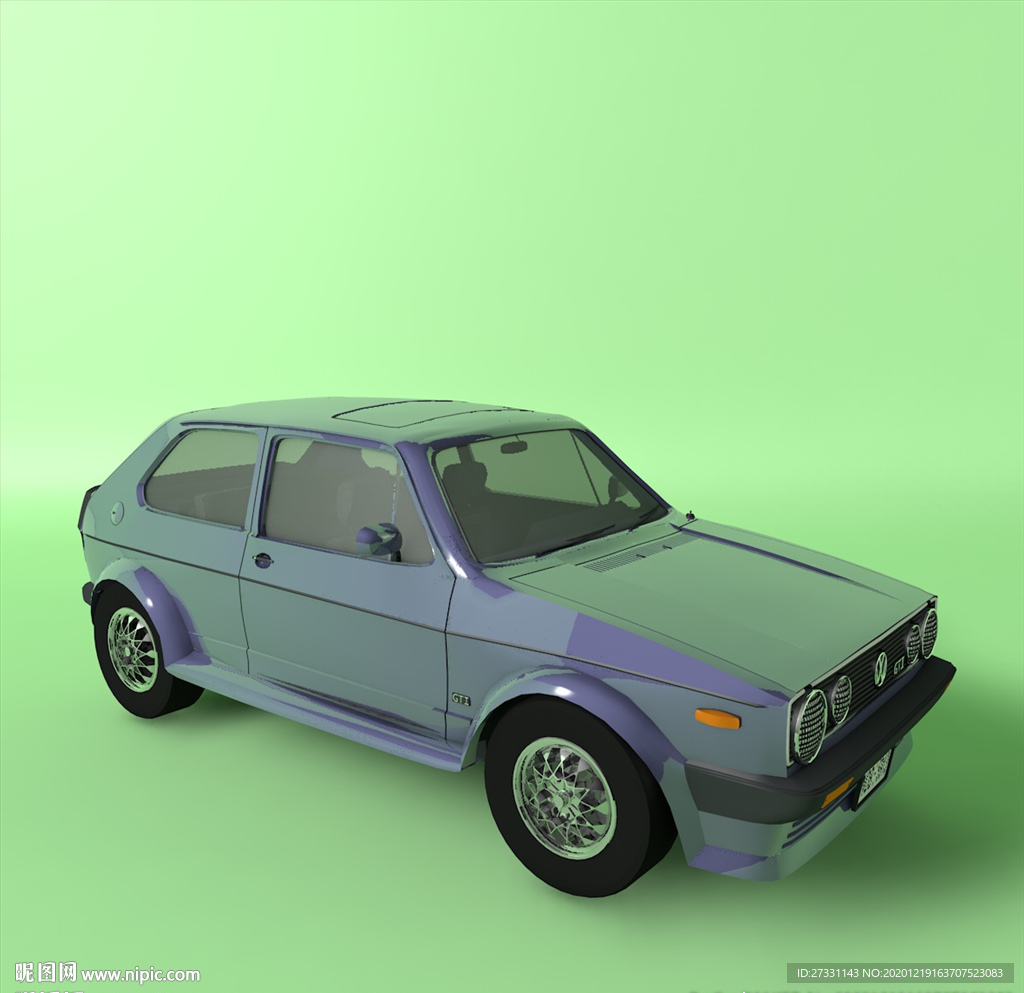 汽车模型 摩托模型 c4d模型