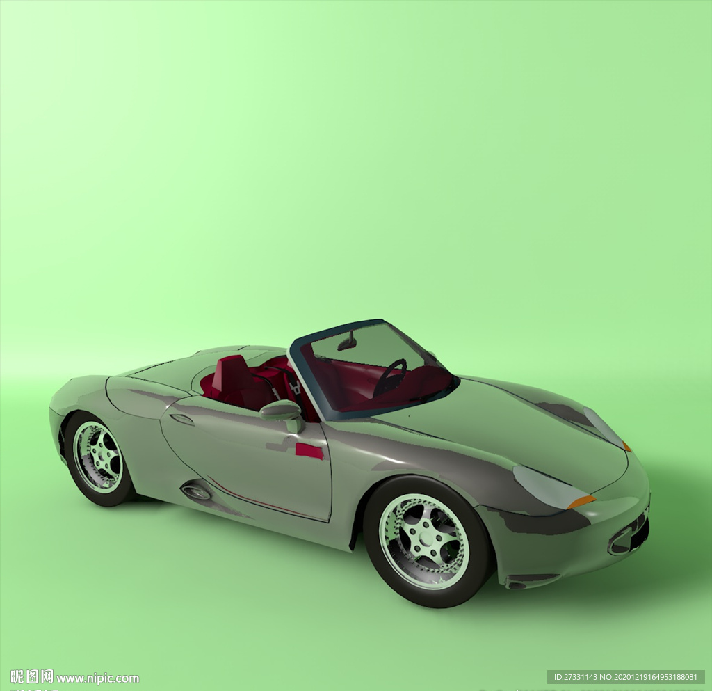 汽车模型 摩托模型 c4d模型
