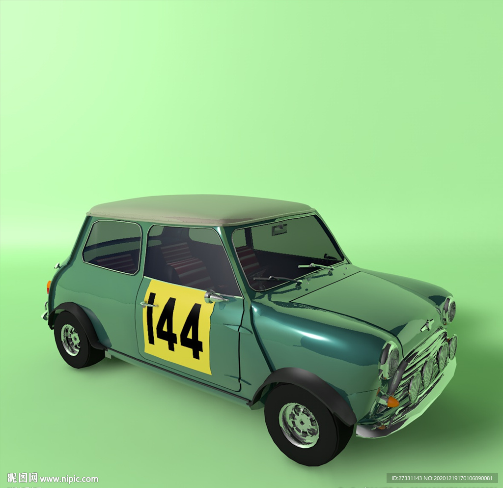 汽车模型 摩托模型 c4d模型