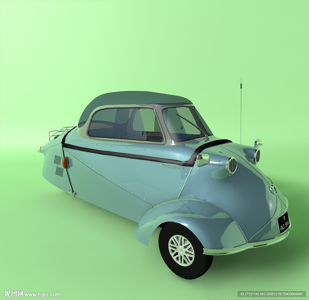 汽车模型 摩托模型 c4d模型