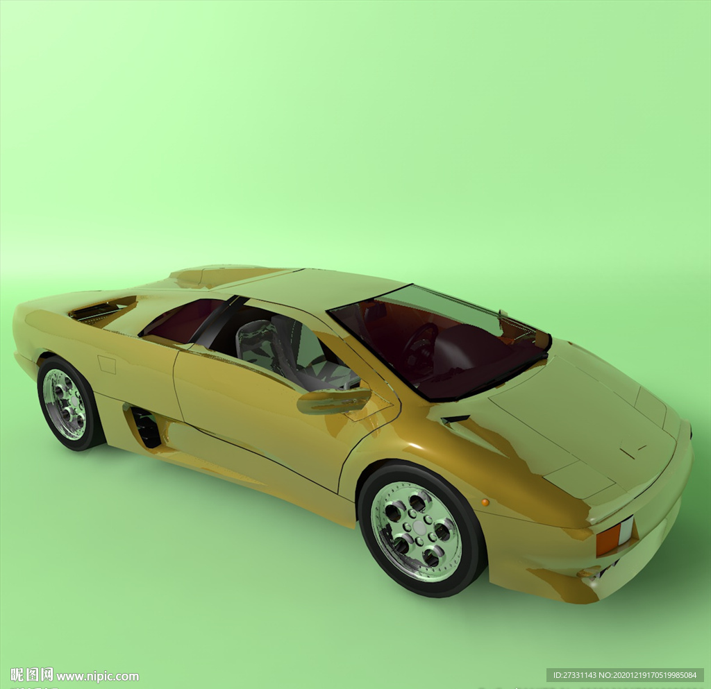 汽车模型 摩托模型 c4d模型