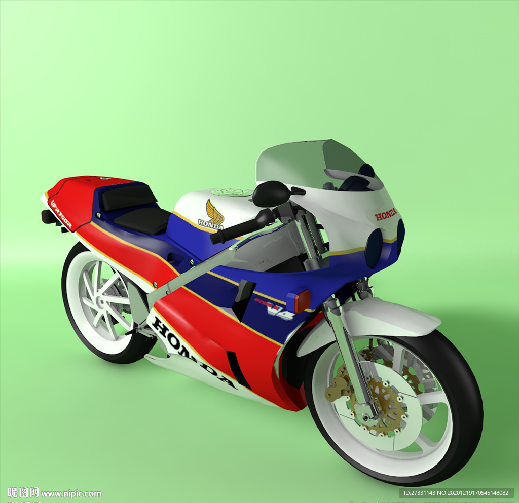汽车模型 摩托模型 c4d模型