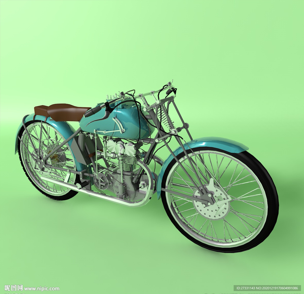 汽车模型 摩托模型 c4d模型