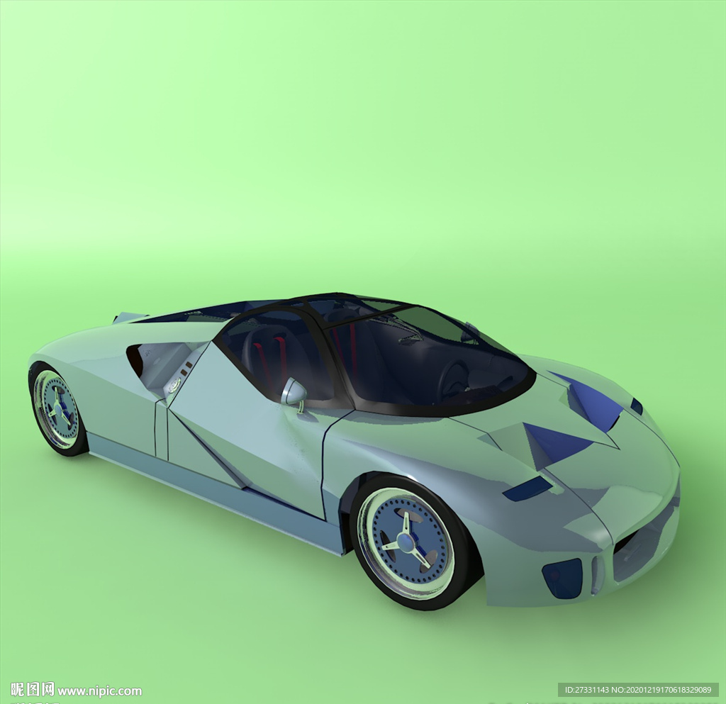 汽车模型 摩托模型 c4d模型
