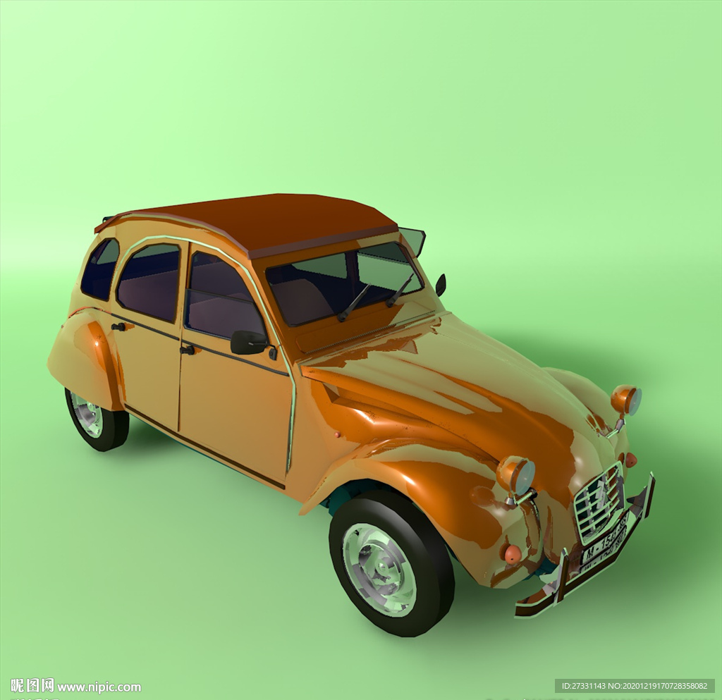 汽车模型 摩托模型 c4d模型