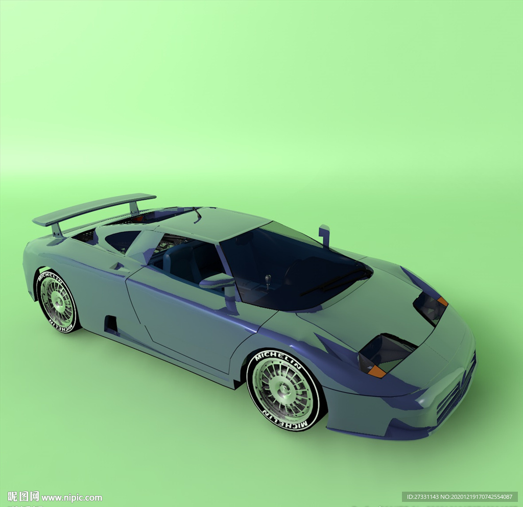 汽车模型 摩托模型 c4d模型