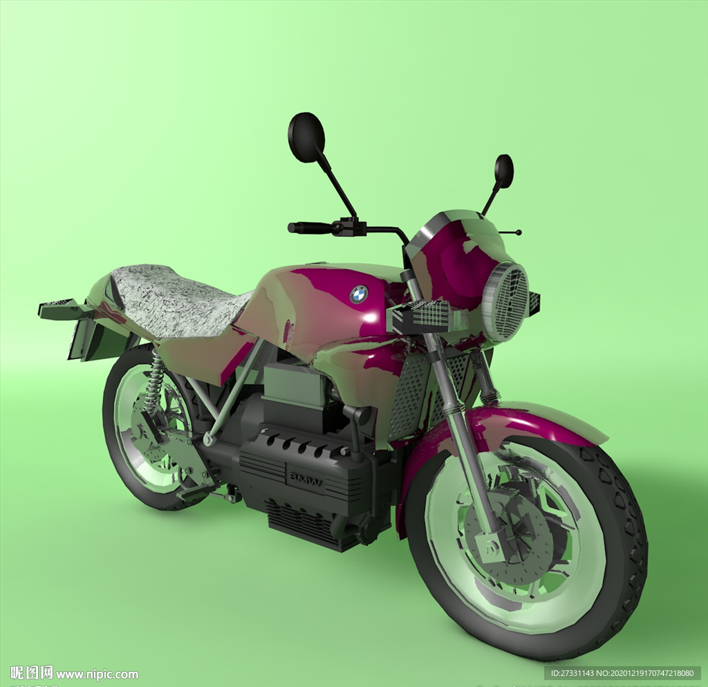 汽车模型 摩托模型 c4d模型