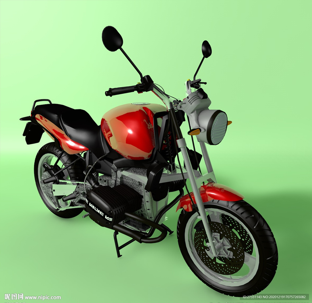 汽车模型 摩托模型 c4d模型