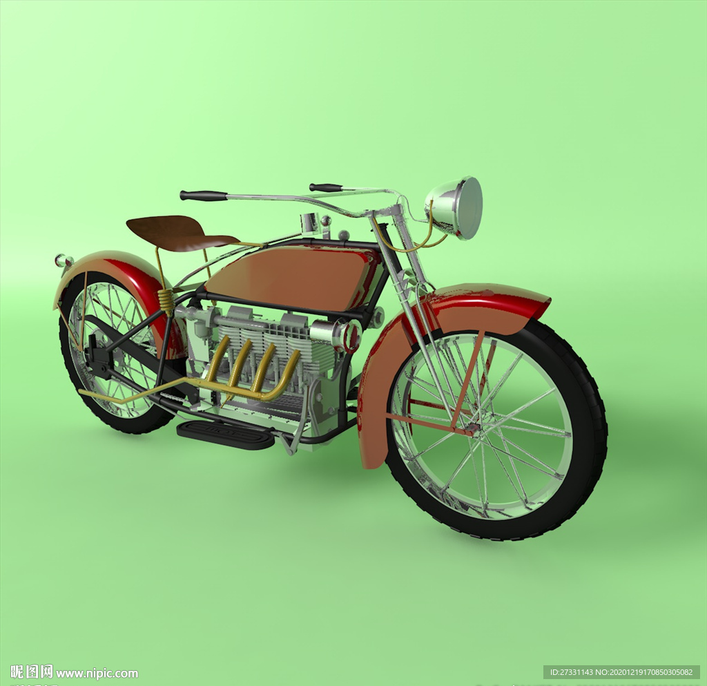 汽车模型 摩托模型 c4d模型