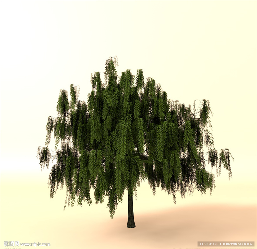 树木模型 植物模型 花草模型