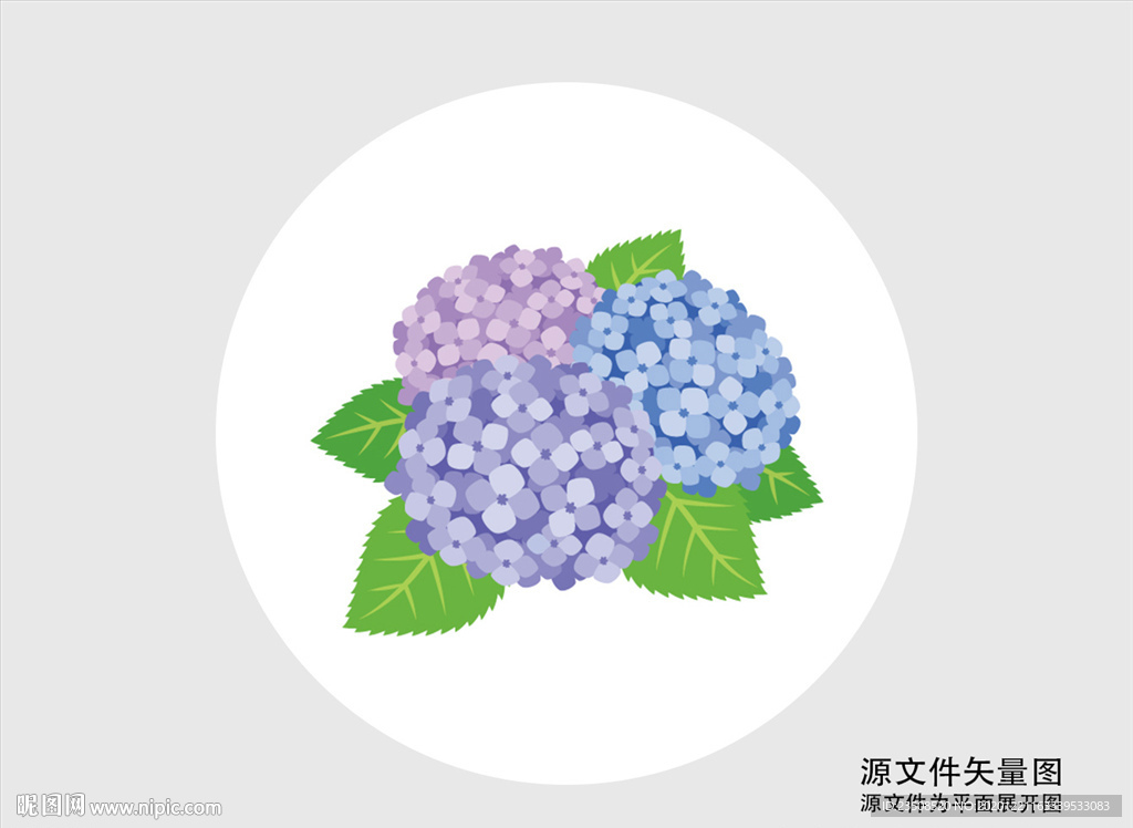 卡通绣花球插画图标