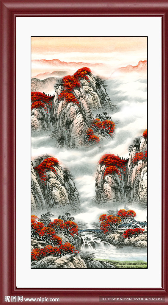 山水国画
