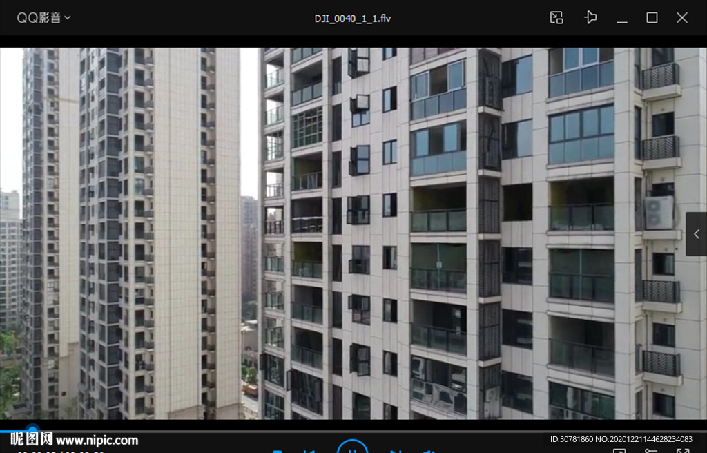 房产高空无人机拍摄4K高清视频
