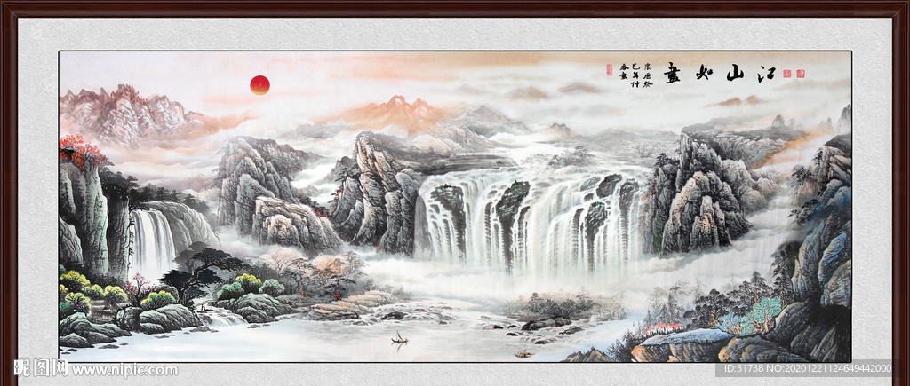 国画山水国画山水国画