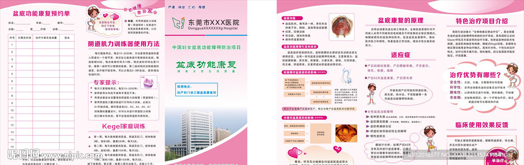 妇科 三折页 盆底 腹直肌 腹