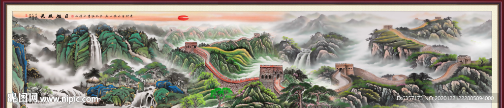 长城国画长城长城国画