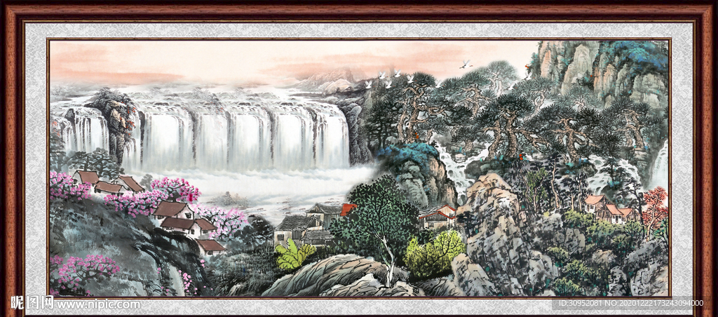国画山水
