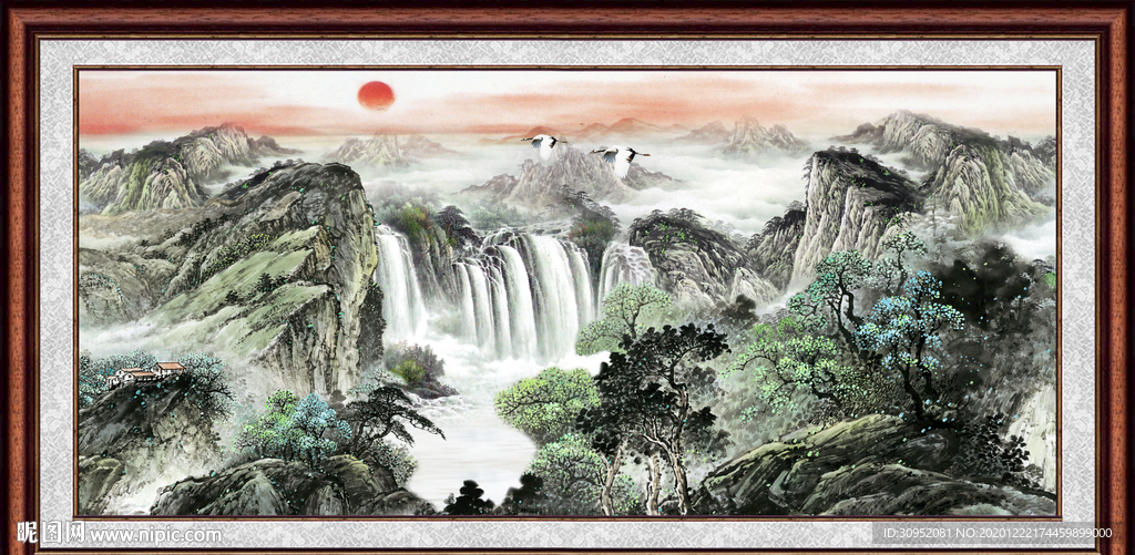 国画山水