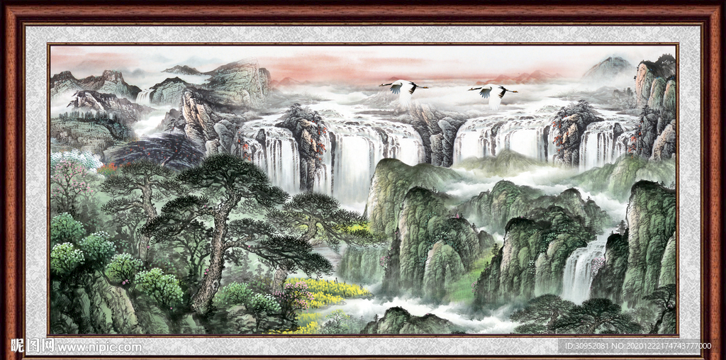 国画山水