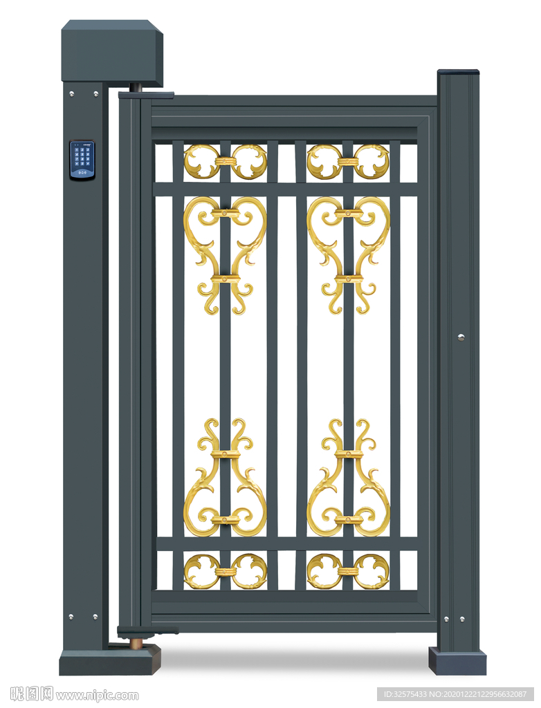 铝合金 刷卡 小侧门