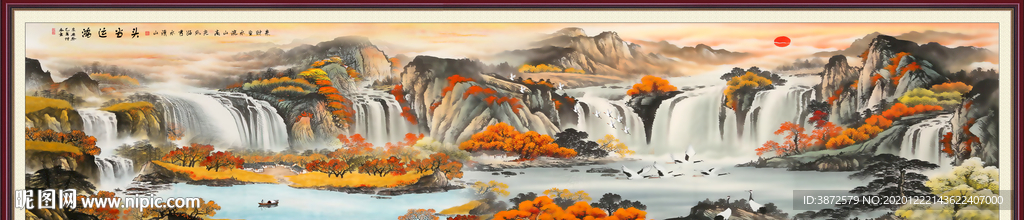 鸿运当头国画鸿运当头
