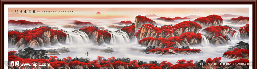 鸿运当头国画鸿运当头