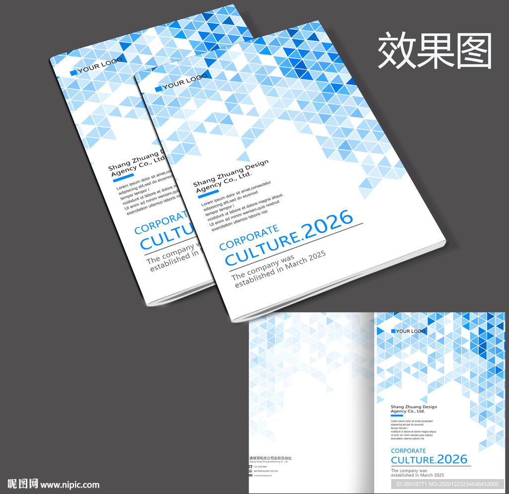 科技画册封面