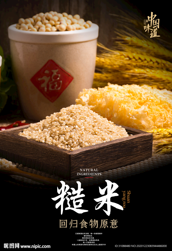 糙米海报