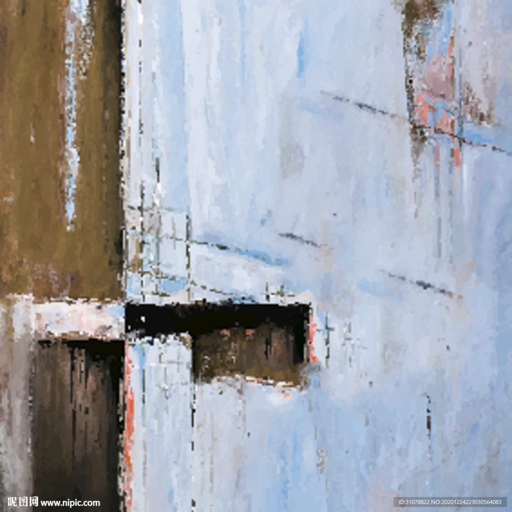 抽象色彩装饰画