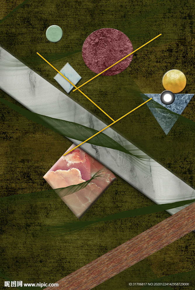 几何装饰画