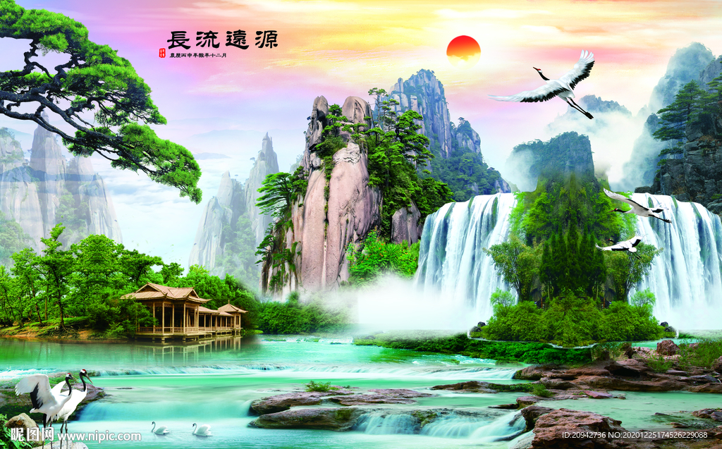 国画山水国画山水国画