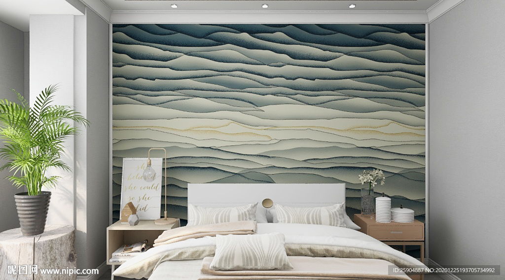 室内背景墙家居图片