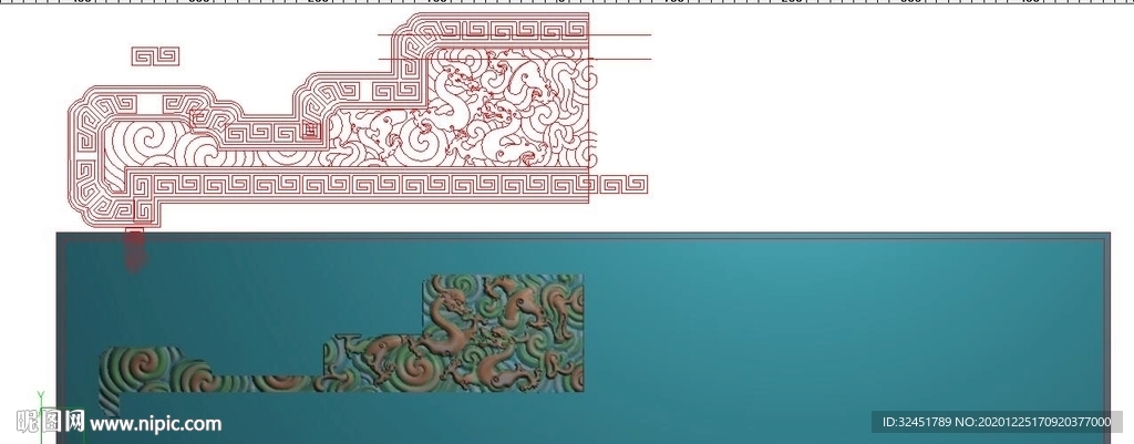 沙发靠背精雕图