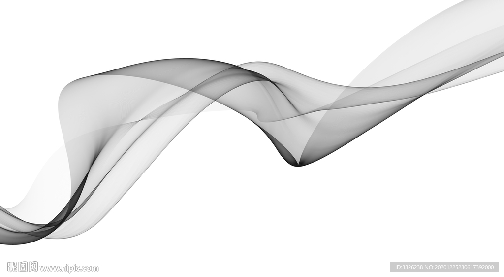 免扣线条素材 创意水墨线条 海