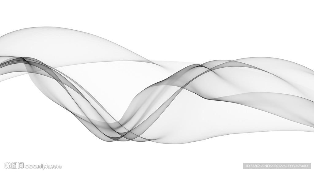 免扣线条素材 创意水墨线条 海