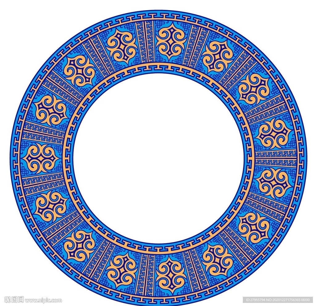 矢量花纹