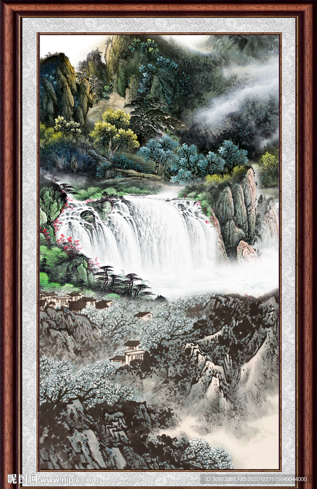 国画山水