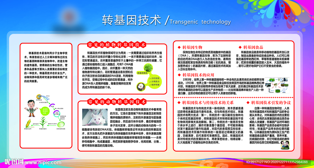 青少年 科普教育 转基因技术