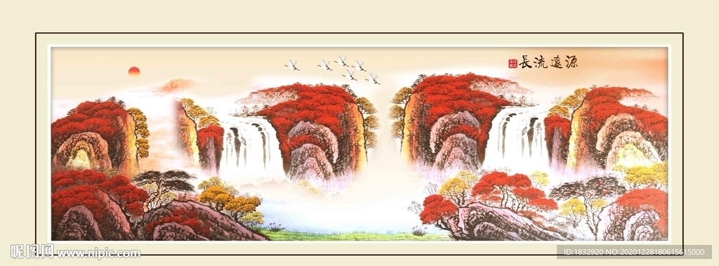 装饰风景画