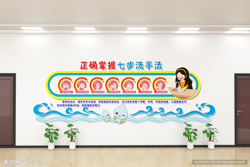 七步洗手法